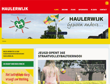 Tablet Screenshot of haulerwijk.nl